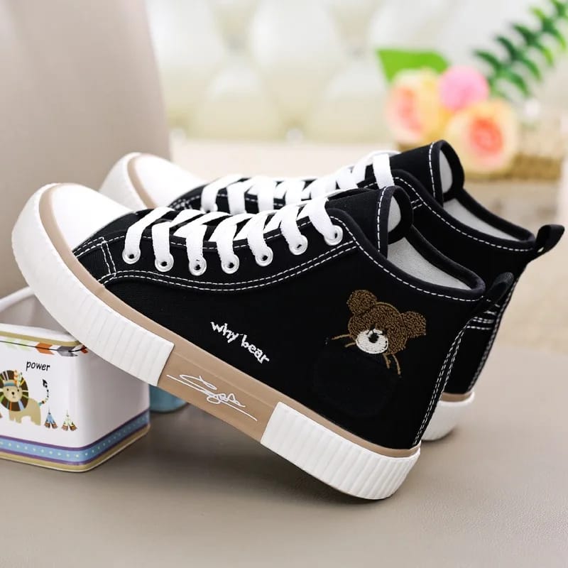 Trendy Bear High-Tops - Black