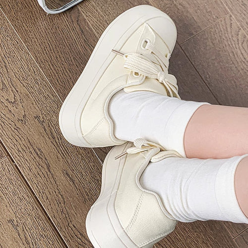 Street Style Platform Sneakers